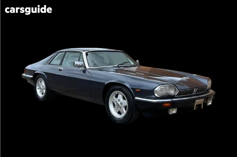 Blue 1990 Jaguar XJS Coupe V12