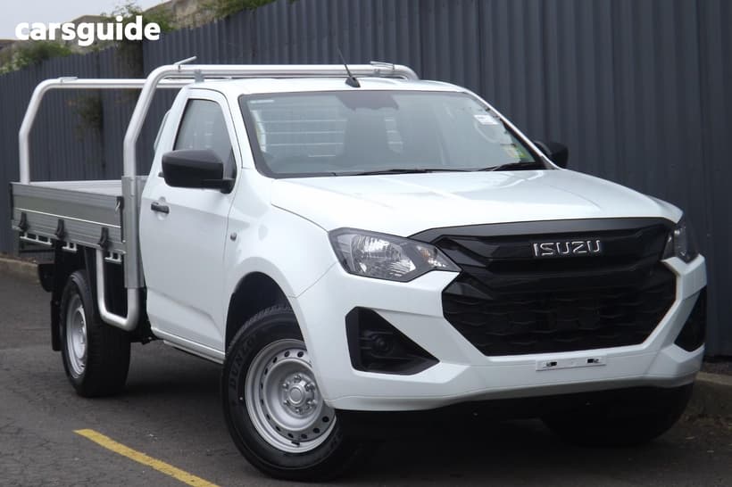 White 2026 Isuzu D-MAX Cab Chassis Sx (4X2) High-Ride