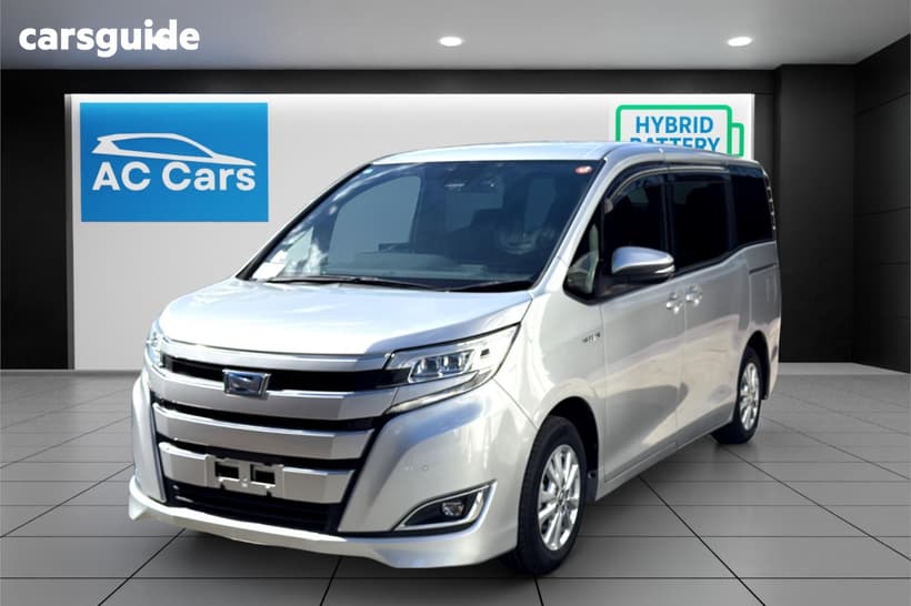 Silver 2019 Toyota Noah Commercial HYBRID G PEOPLE MOVER