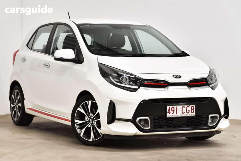 White 2021 Kia Picanto Hatchback Gt-Line (Pe)