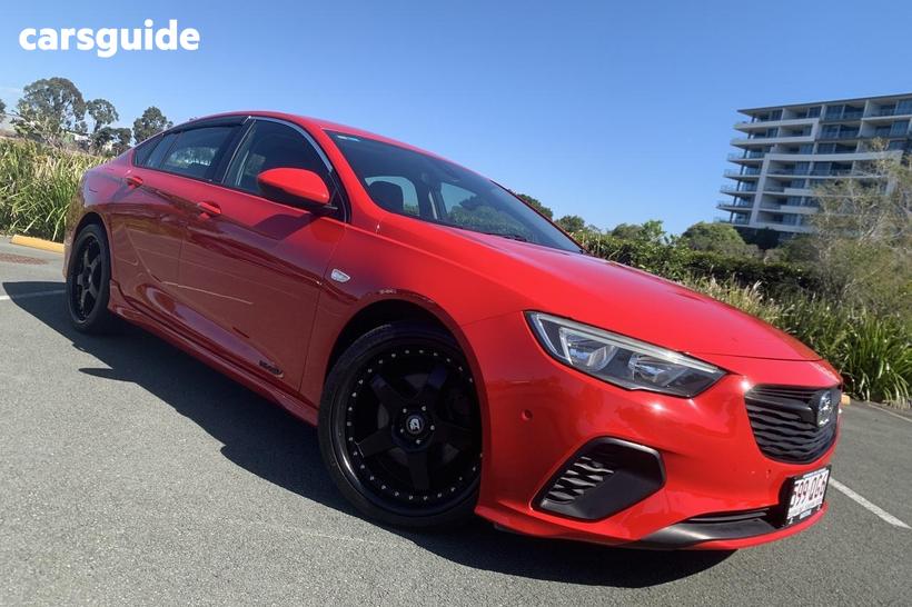 Red 2017 Holden Commodore Sportswagon Rs-V