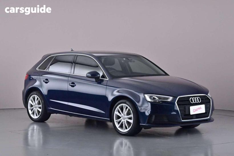 Blue 2018 Audi A3 Hatchback 1.0 Tfsi Sportback