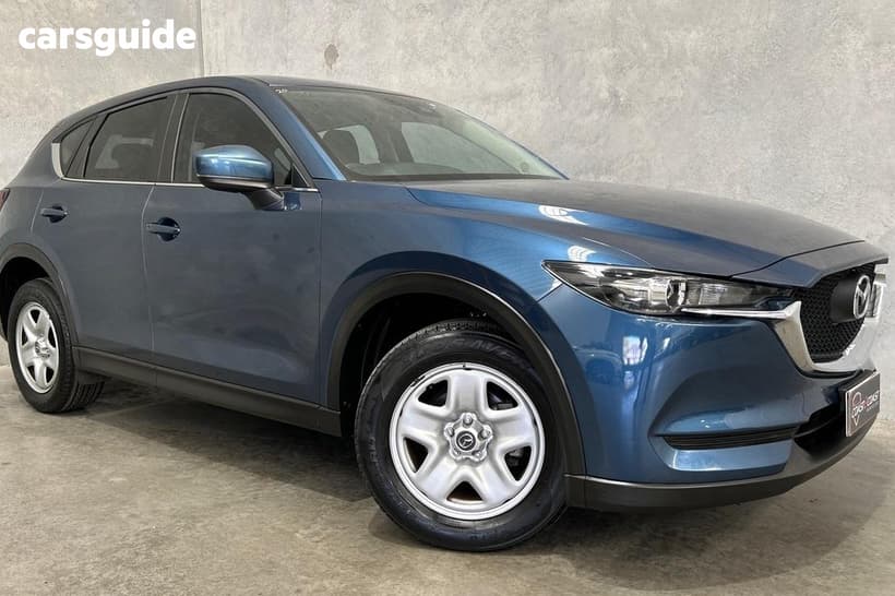 Blue 2018 Mazda CX-5 Wagon Maxx (4X4) (5Yr)