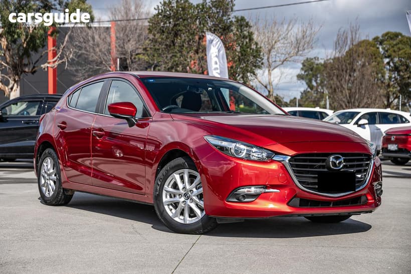 Red 2018 Mazda 3 Hatchback Maxx Sport (5Yr)