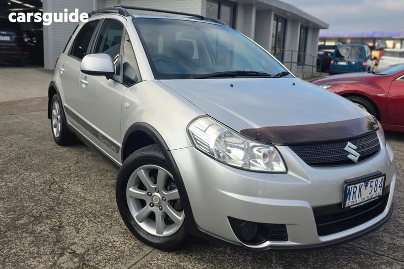 Silver 2008 Suzuki SX4 Hatchback Adventure Awd