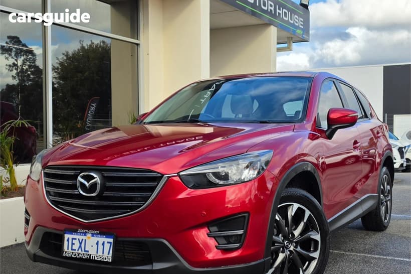 Red 2015 Mazda CX-5 Wagon Grand Tourer (4X4)
