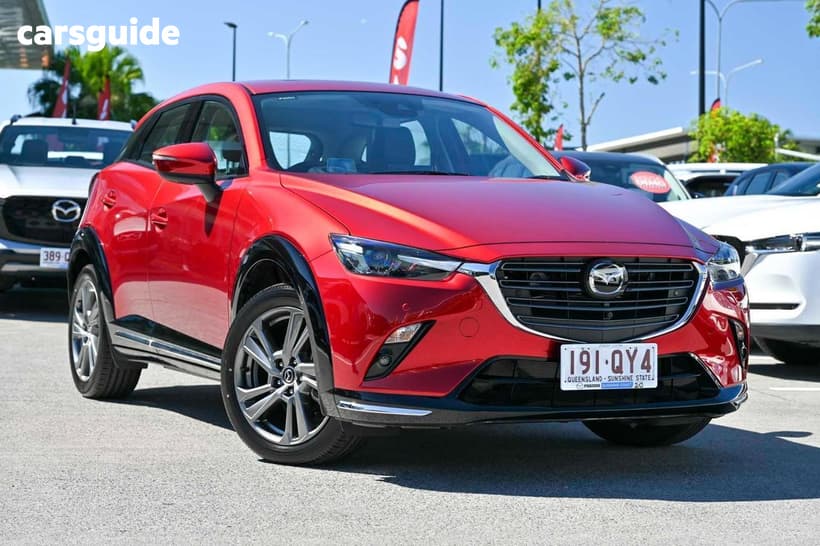 Red 2025 Mazda CX-3 Wagon G20 Akari