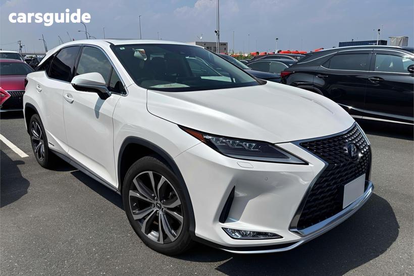 White 2022 Lexus RX SUV VERSION L HYBRID SUV