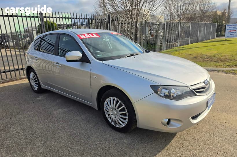 Silver 2010 Subaru Impreza Hatchback R (Awd)