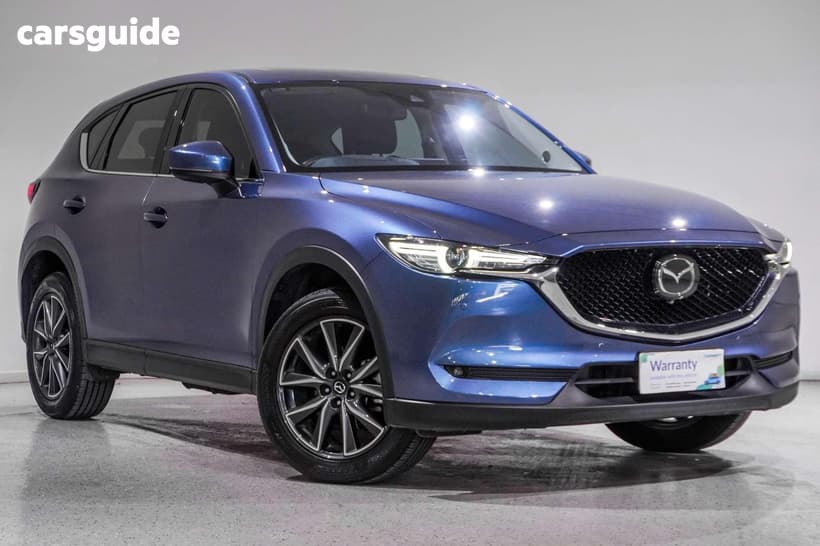 Blue 2018 Mazda CX-5 Wagon Akera (4X4)
