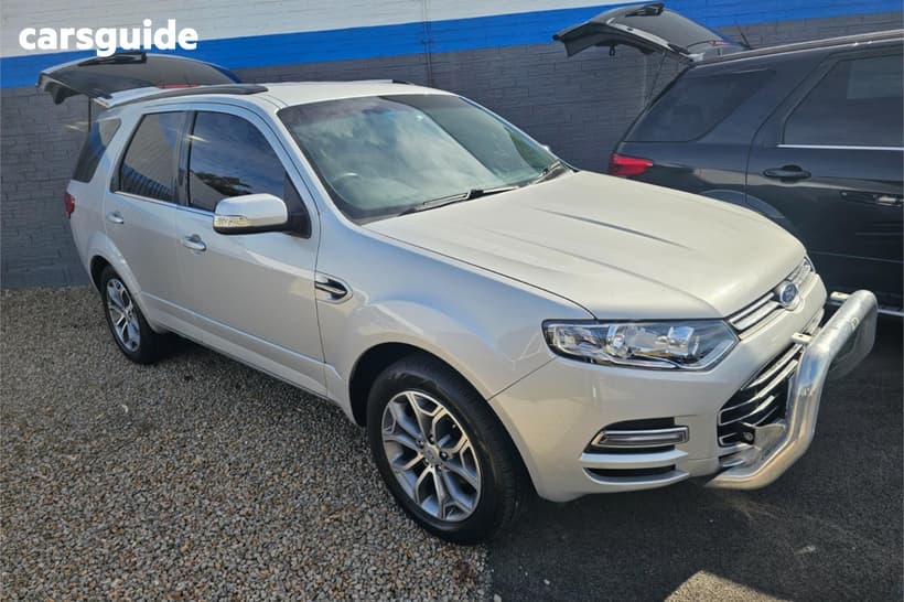 Silver 2013 Ford Territory Wagon Titanium (Rwd)