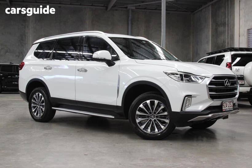 White 2018 LDV D90 Wagon Deluxe (2Wd)