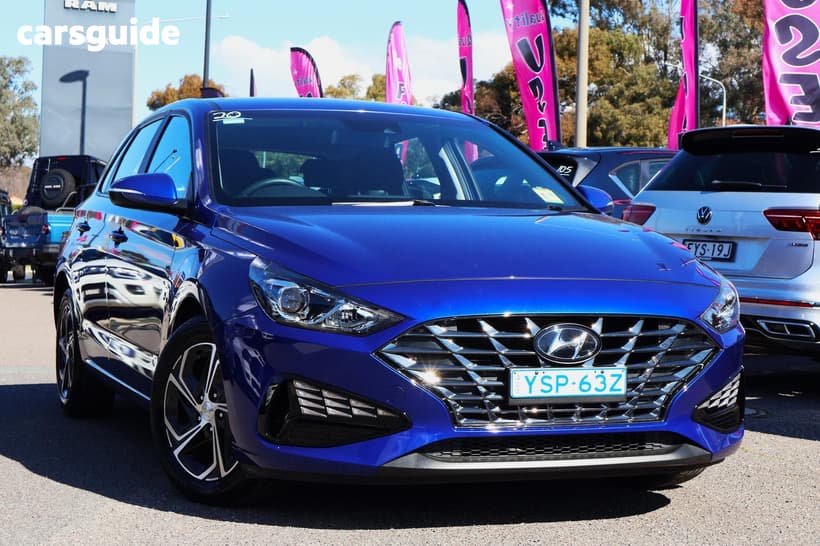Blue 2020 Hyundai I30 Hatchback