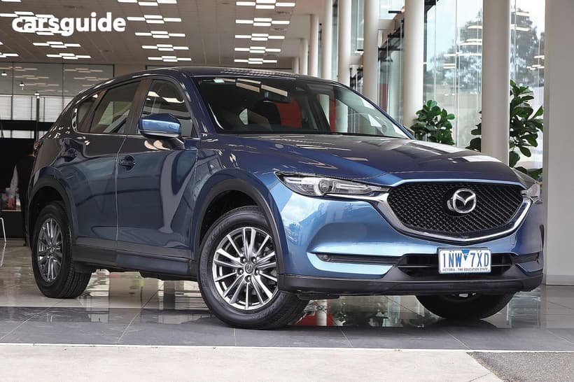 Blue 2018 Mazda CX-5 Wagon Maxx Sport (4X2)