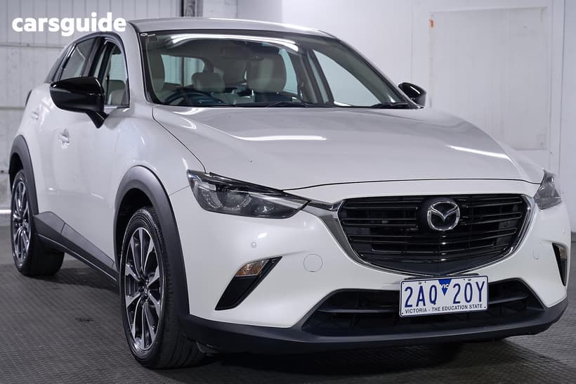 White 2024 Mazda CX-3 Wagon G20 Evolve
