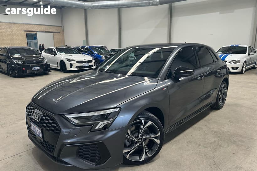 Grey 2022 Audi A3 Sportback 40 Tfsi Quattro S Line