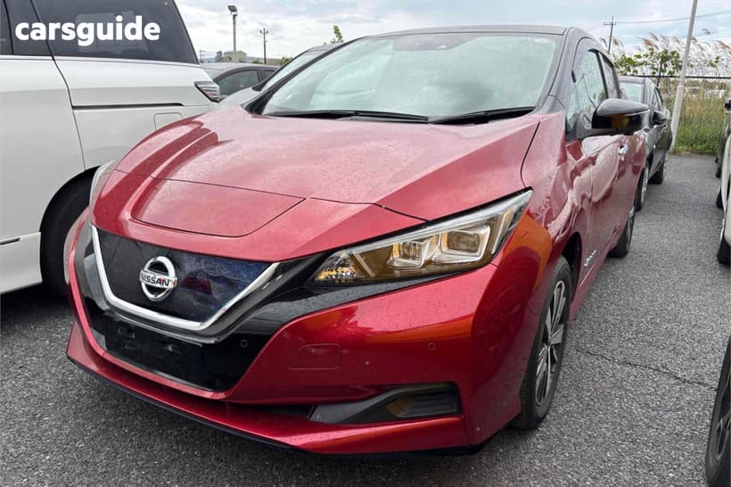 Red 2019 Nissan Leaf Hatchback X (Electric)