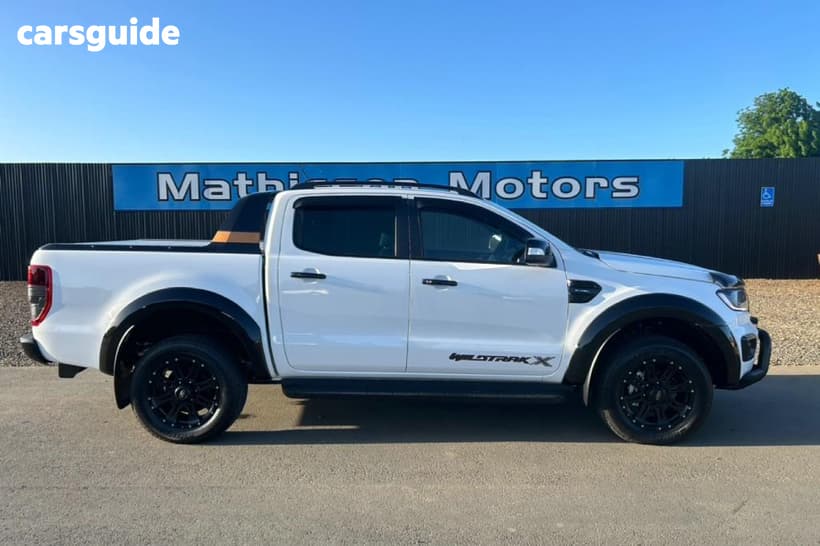 White 2021 Ford Ranger Double Cab Pick Up Wildtrak 3.2 (4X4)
