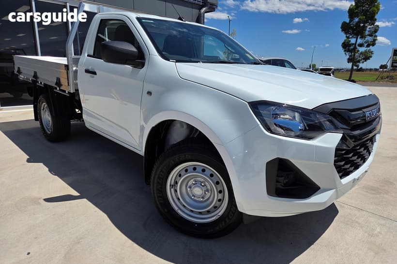White 2026 Isuzu D-MAX Cab Chassis Sx (4X2) High-Ride