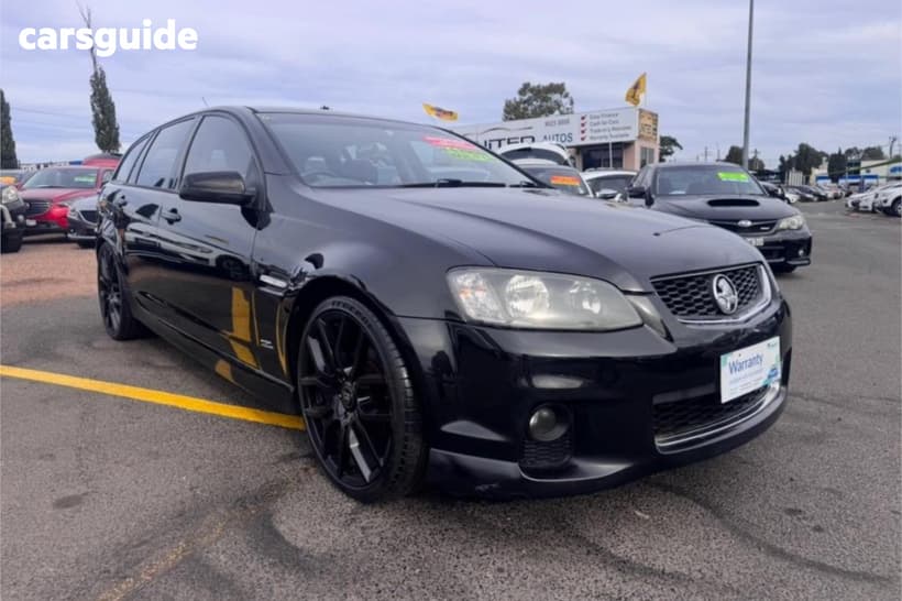Black 2013 Holden Commodore Sportswagon Sv6 Z-Series