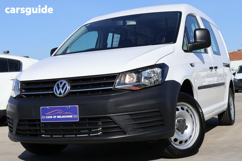 White 2020 Volkswagen Caddy Van Maxi Tsi220