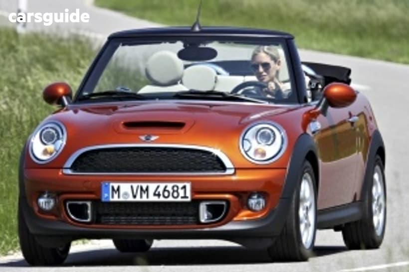 White 2014 Mini Cabrio Convertible Cooper S