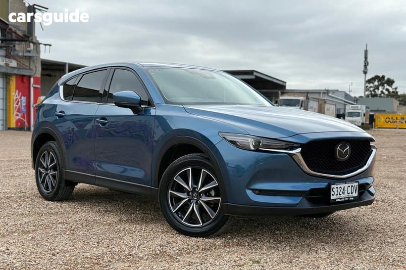 Blue 2019 Mazda CX-5 Wagon Gt (4X4)