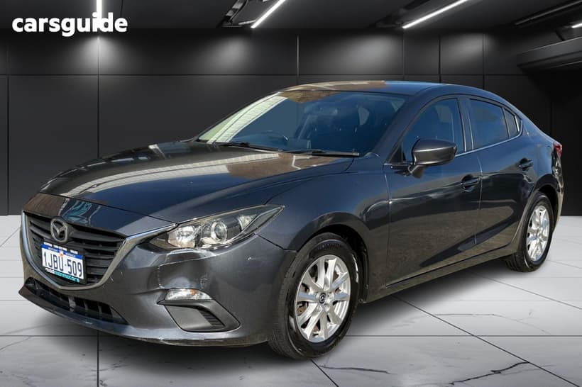 Grey 2014 Mazda 3 Sedan Maxx
