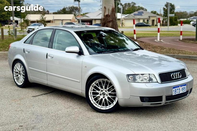 Silver 2004 Audi A4 Sedan 3.0