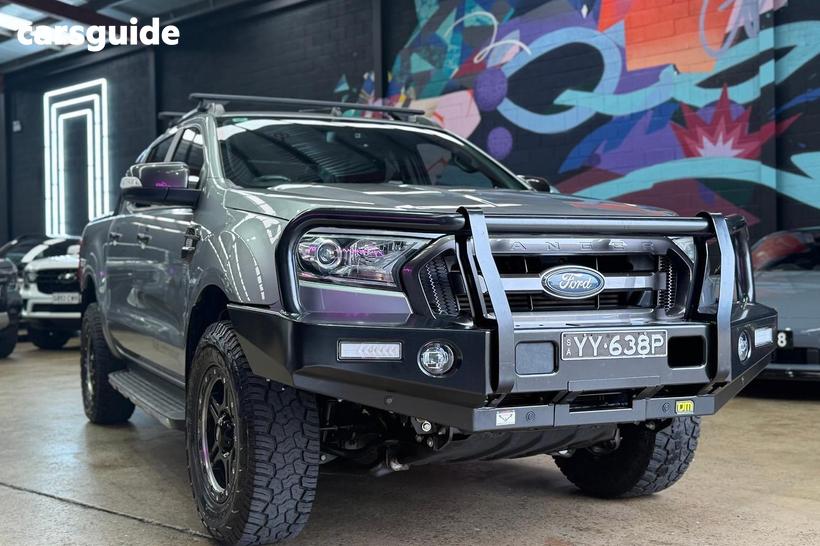 Silver 2016 Ford Ranger Dual Cab Pick-up Wildtrak 3.2 (4X4)