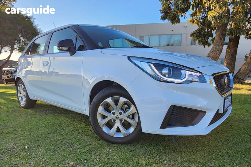 White 2024 MG MG3 Hatchback Core