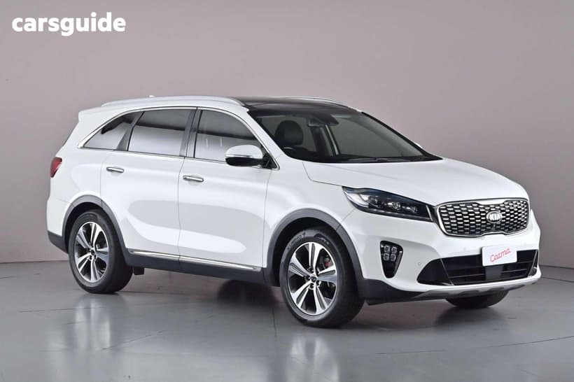 White 2019 Kia Sorento Wagon Gt-Line (4X2) Gsl Nav