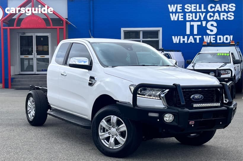 White 2022 Ford Ranger Super Cab Utility Xlt 3.2 (4X4)