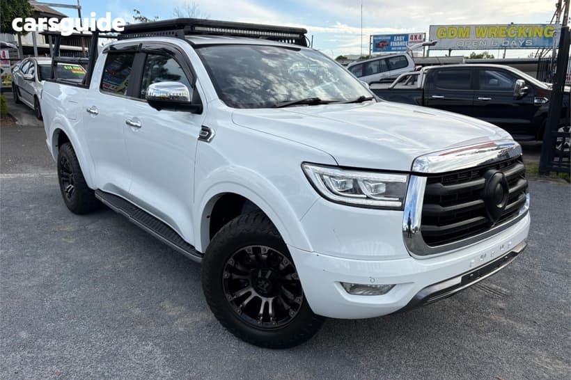 White 2021 GWM UTE Dual Cab Utility Cannon-L (4X4)