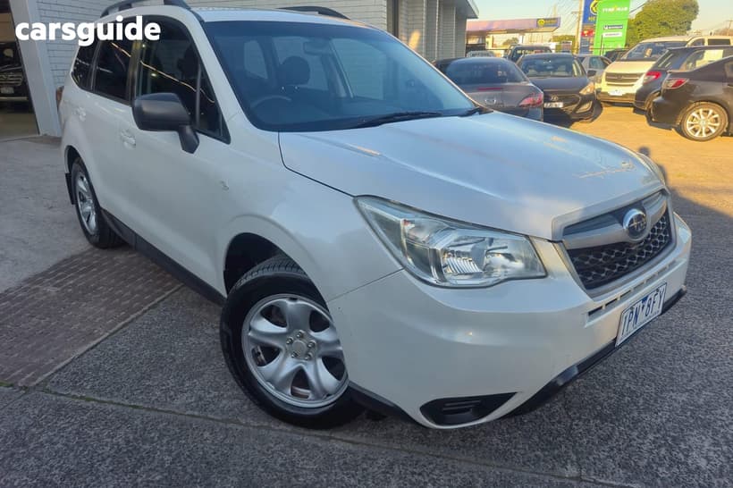White 2012 Subaru Forester Wagon X Luxury Edition