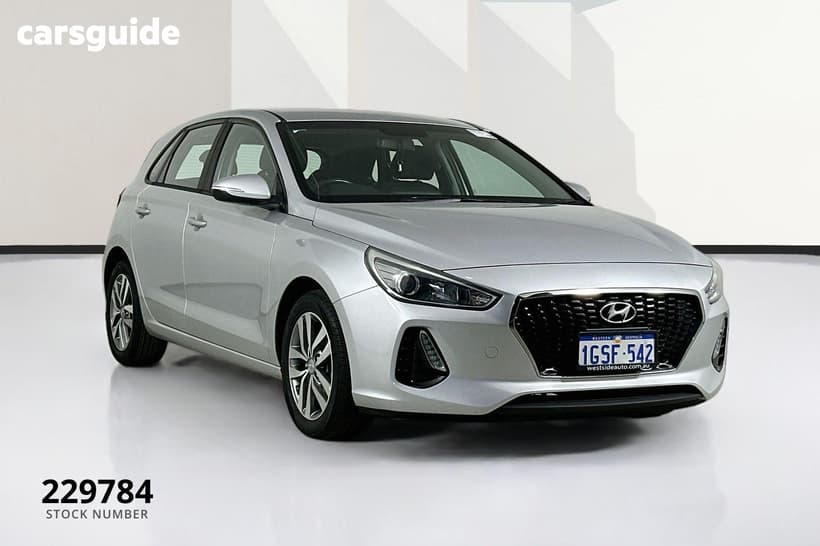 Silver 2019 Hyundai I30 Hatchback Active