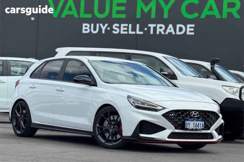 White 2021 Hyundai I30 Hatchback N Premium