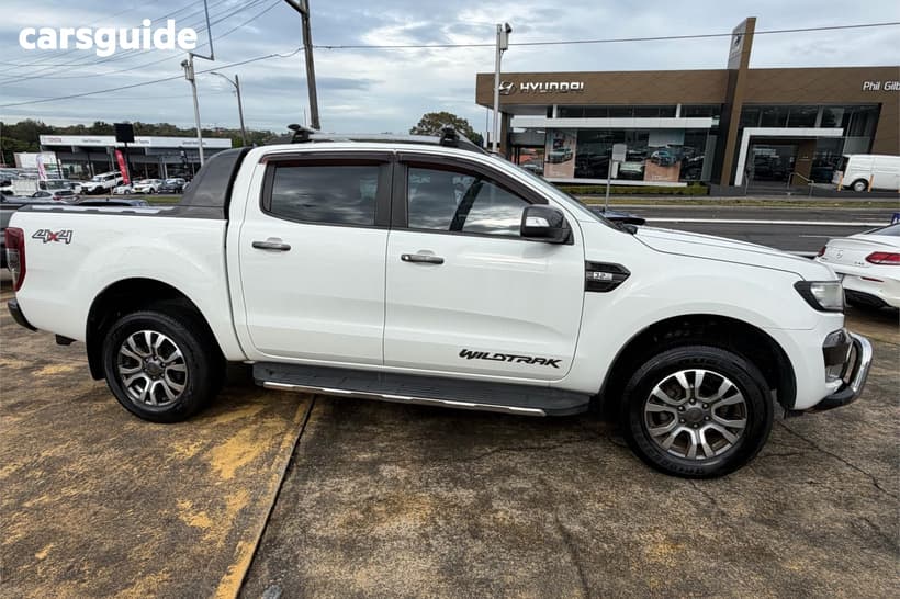 White 2016 Ford Ranger Dual Cab Pick-up Wildtrak 3.2 (4X4)