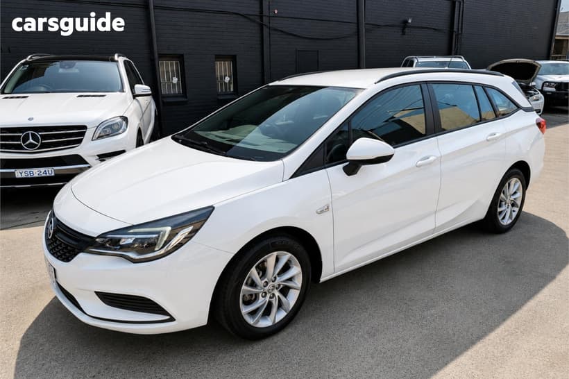White 2018 Holden Astra Sportswagon Ls Plus