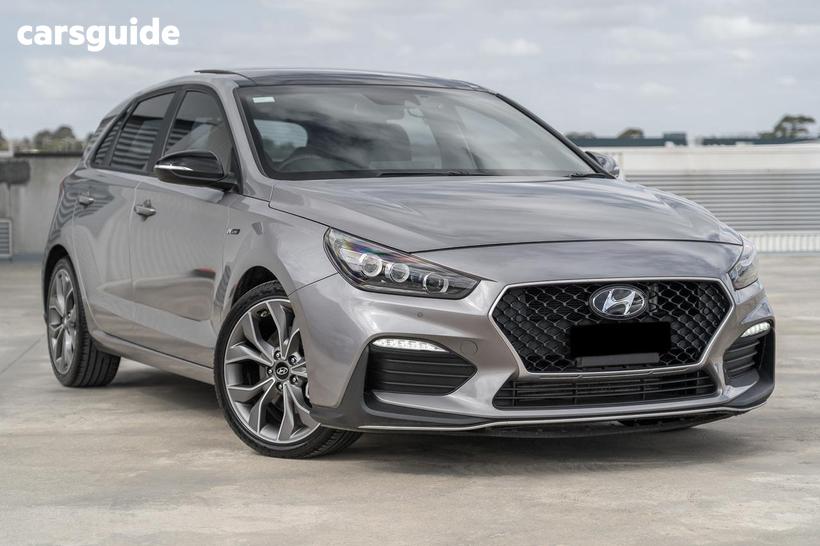 Grey 2022 Hyundai I30 Hatchback N Line Premium