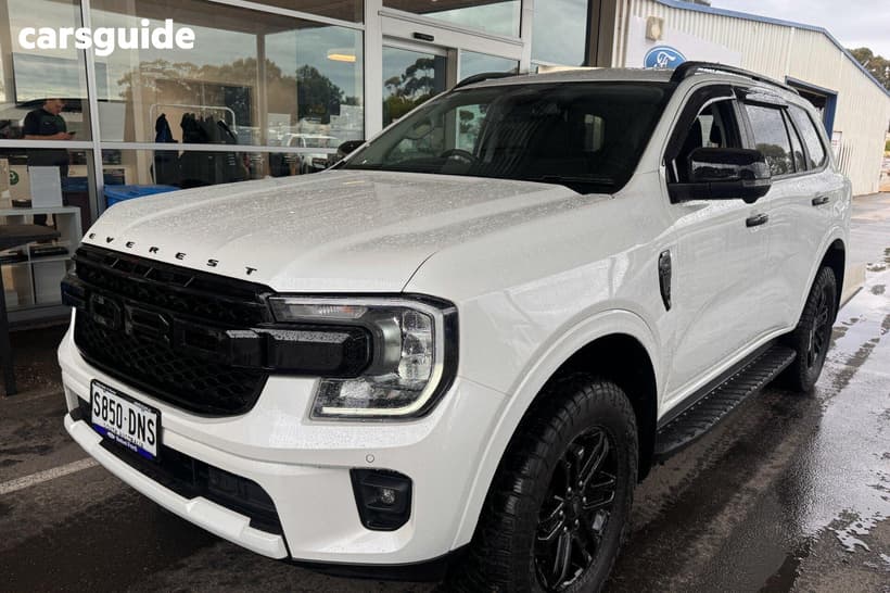 White 2025 Ford Everest Wagon Black Edition (4Wd)
