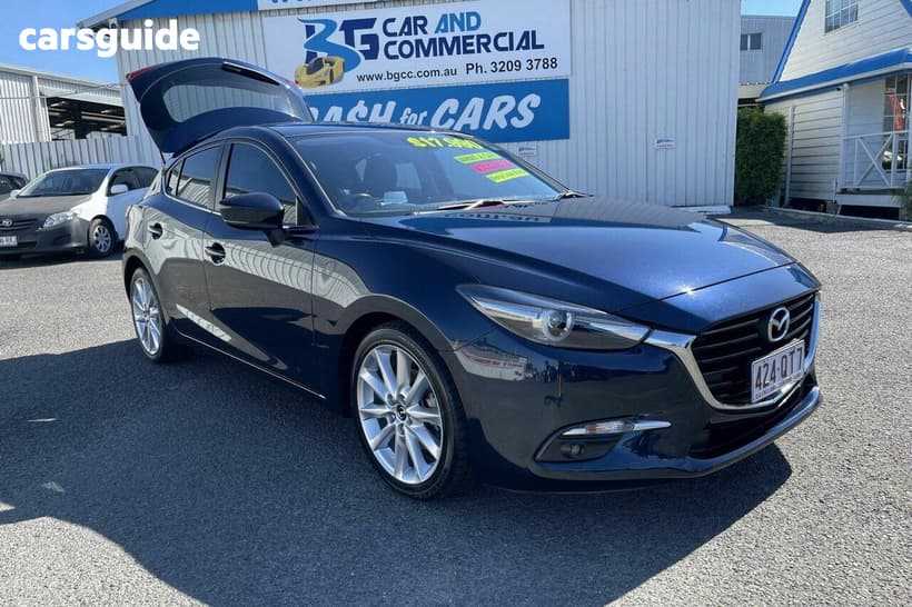 Blue 2018 Mazda 3 Hatchback Sp25 Gt (5Yr)