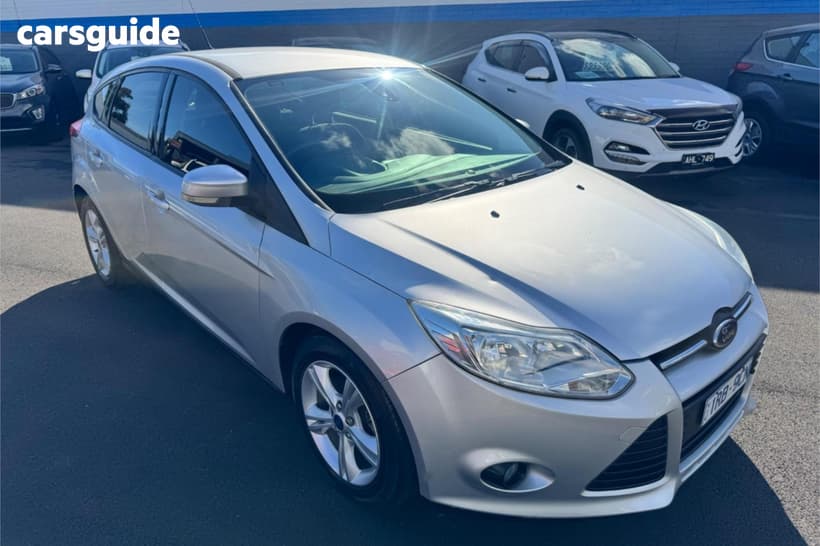Silver 2014 Ford Focus Hatchback Trend