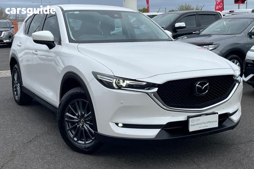 White 2019 Mazda CX-5 Wagon Touring (4X4)