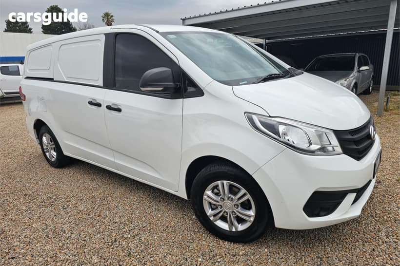 White 2023 LDV G10 Van Lift Door
