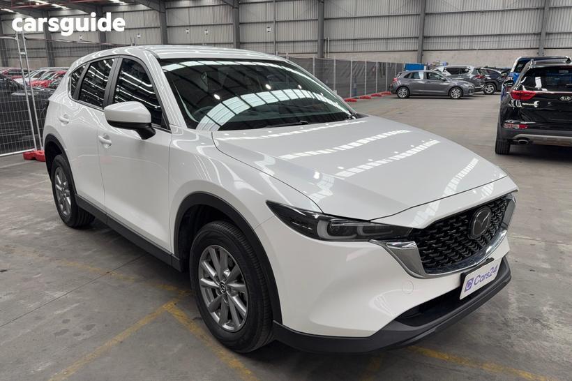 White 2022 Mazda CX-5 Wagon Maxx Sport (Fwd)