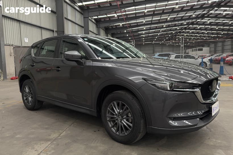 Grey 2020 Mazda CX-5 Wagon Touring (4X4)