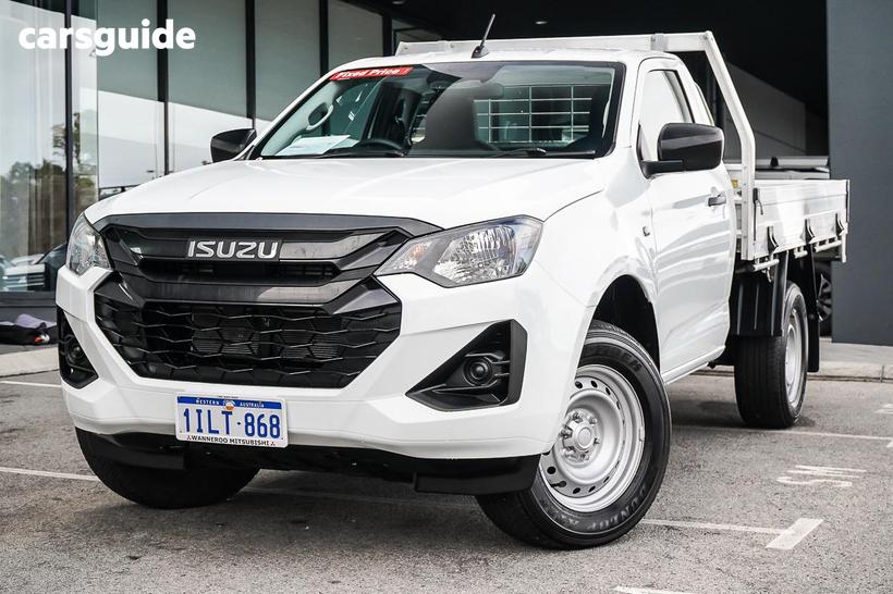 White 2024 Isuzu D-MAX Cab Chassis Sx (4X2) High-Ride