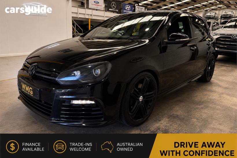 Black 2011 Volkswagen Golf Hatchback R