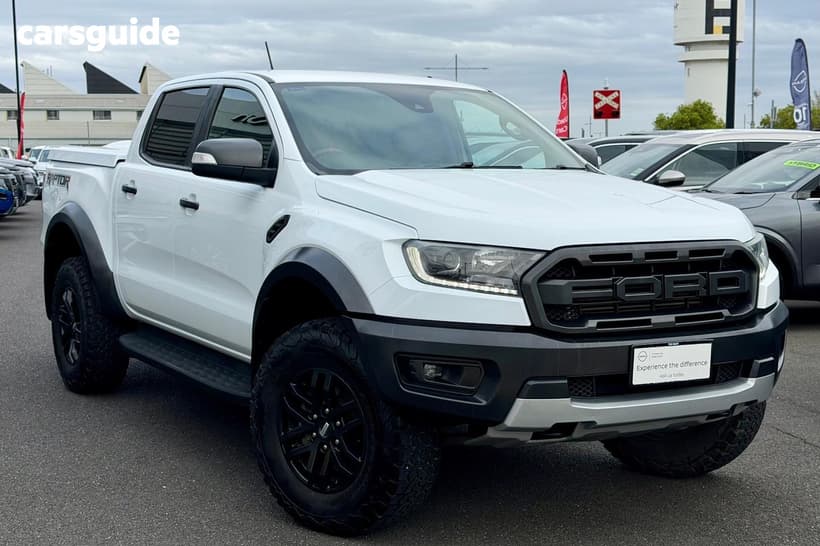 White 2018 Ford Ranger Double Cab Pick Up Raptor 2.0 (4X4)